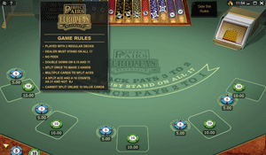 Perfect Pairs European Blackjack Gold